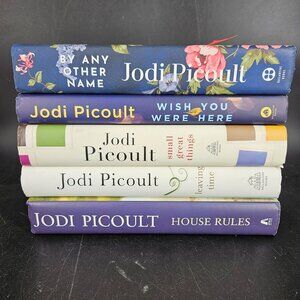 Jodi Picoult Book Reading Lot 5 Hardcover Sign By Any Other Name House Rules